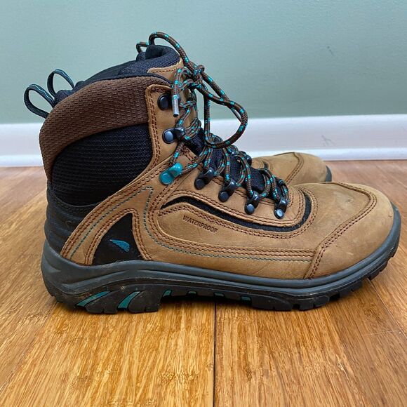Red Wing Shoes Tradeswoman Boots Womens 9.5 B Waterproof Safety Toe Workwear - Picture 1 of 10